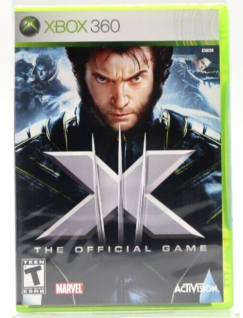 X-Men: The Official Game (Microsoft Xbox 360, 2006) Brand New Sealed