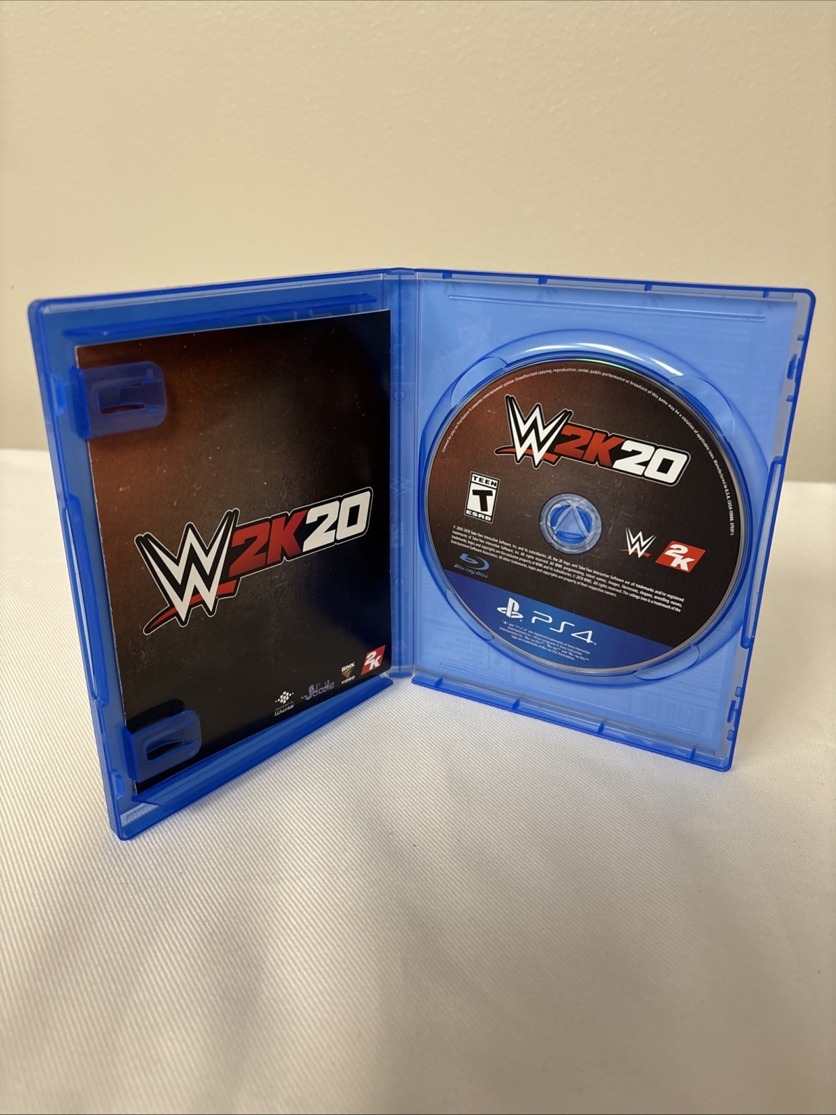 WWE 2K20 (PlayStation 4, 2019) Complete Tested