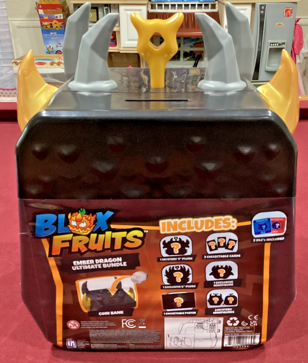 NEW Roblox Blox Fruits Ember Dragon Ultimate Bundle Series w/2 DLC Factory Seal