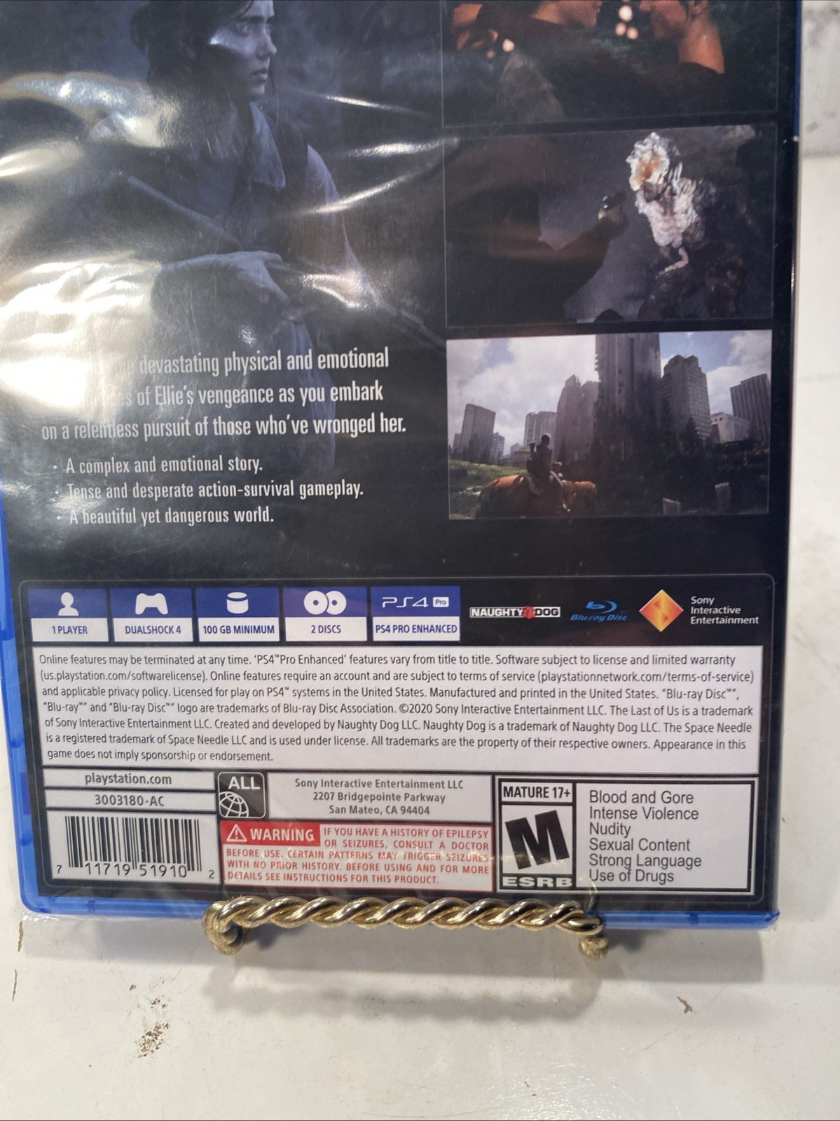 The Last of Us Part II – Sony PlayStation 4 New Sealed