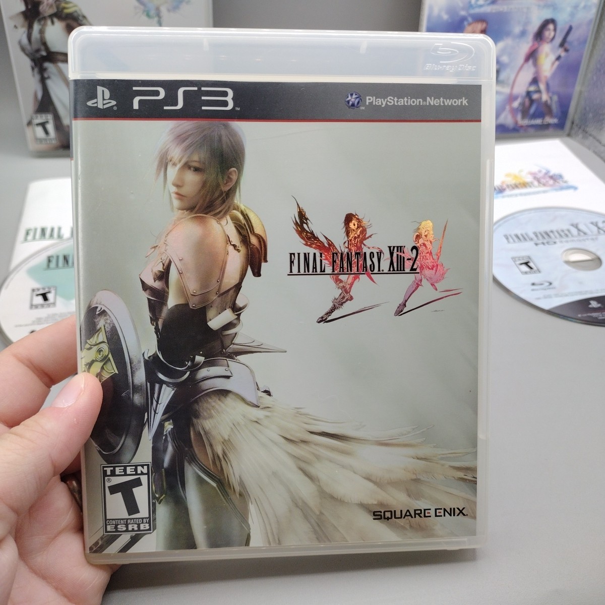 Lot of 3 Final Fantasy Playstation 3 Games XIII, XIII Lightning Returns, X | X2