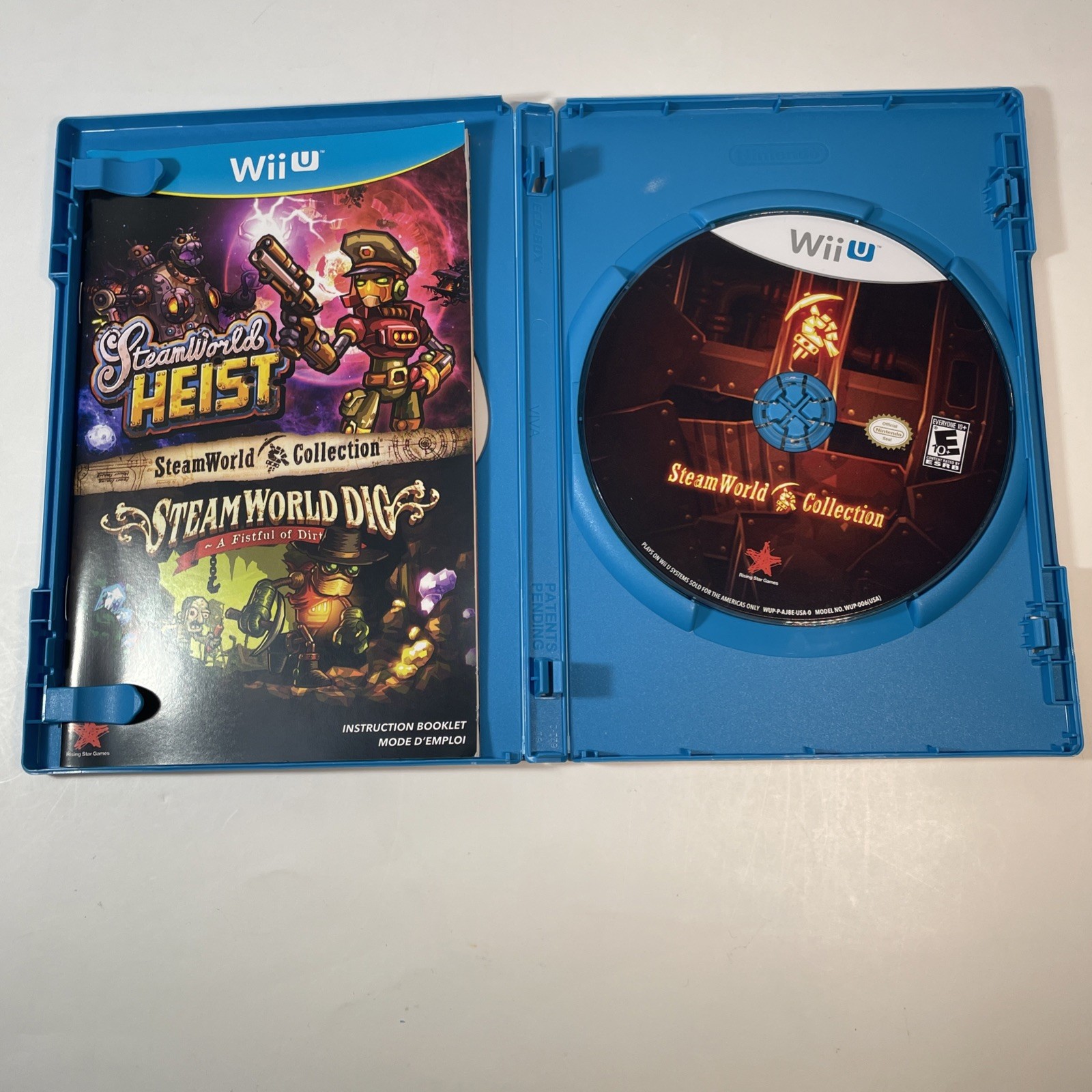 SteamWorld Collection (Nintendo Wii U 2016) CIB Complete Steam World Heist Dig