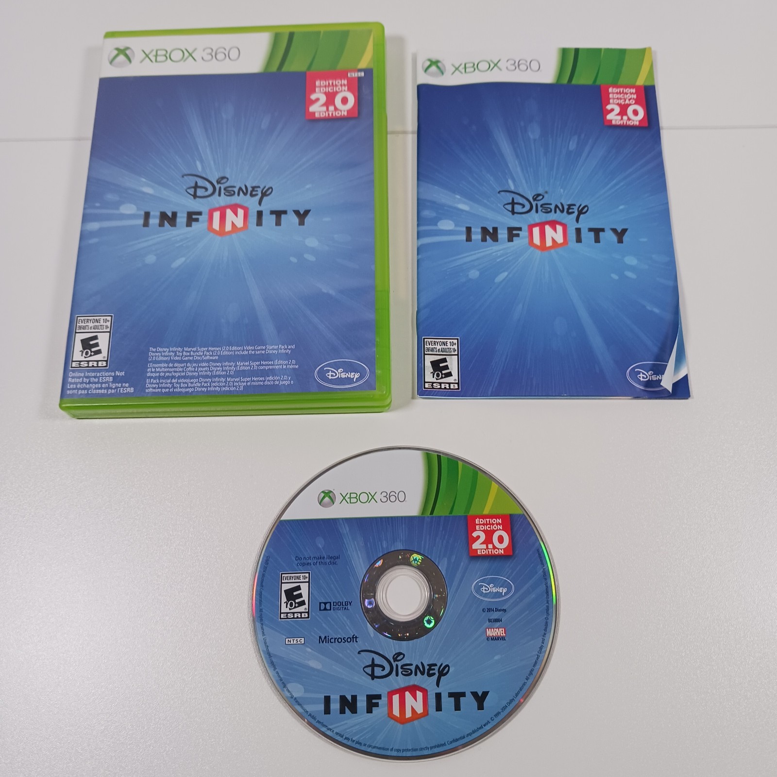 Disney Infinity 2.0 Lot Xbox 360 Portal Iron Man Captain America Thor Hulk
