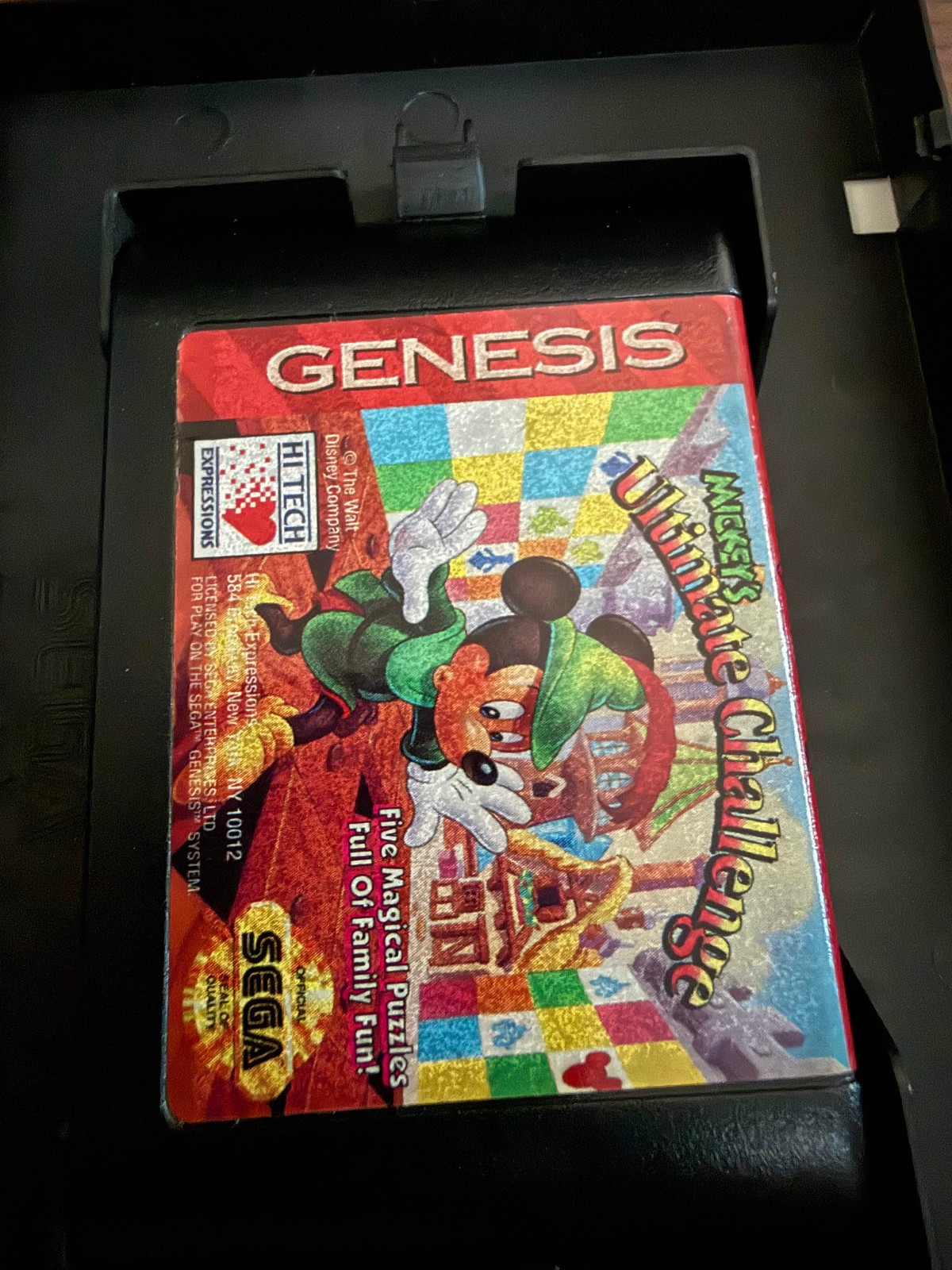 Mickey’s Ultimate Challenge (Sega Genesis, 1994) – AUTHENTIC, CIB, SEE PICS