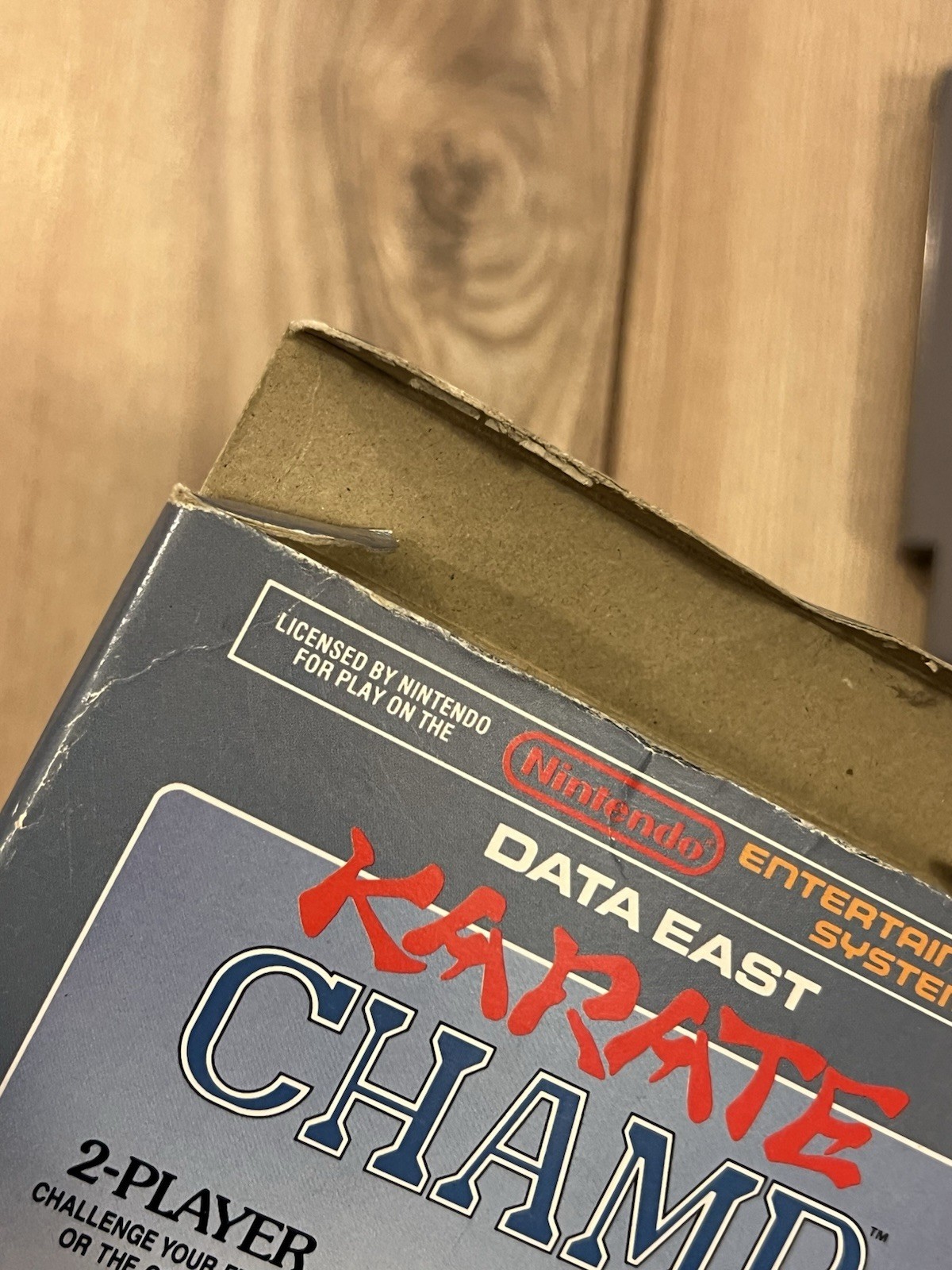 Karate Champ (Nintendo NES, 1986) CIB Complete 5-Screw w/ Hangtab Tested