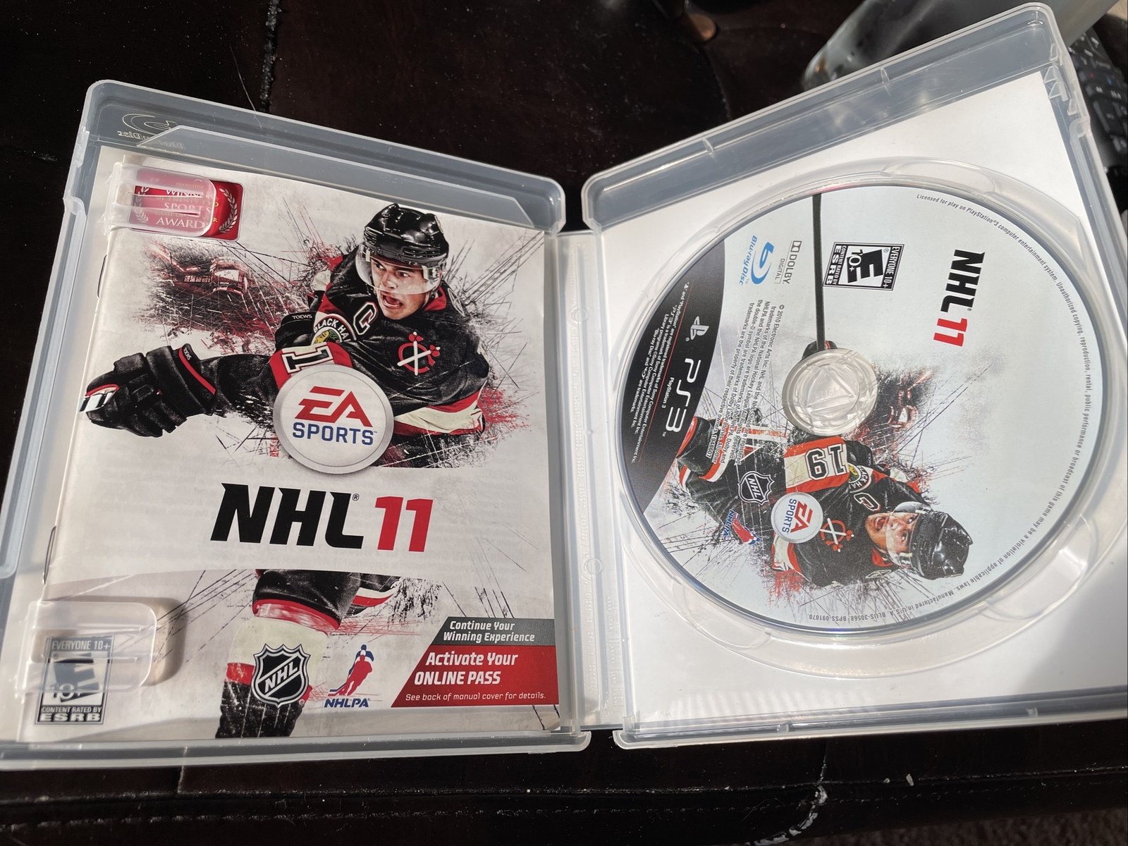 NHL 11 For Sony PlayStation 3 PS3