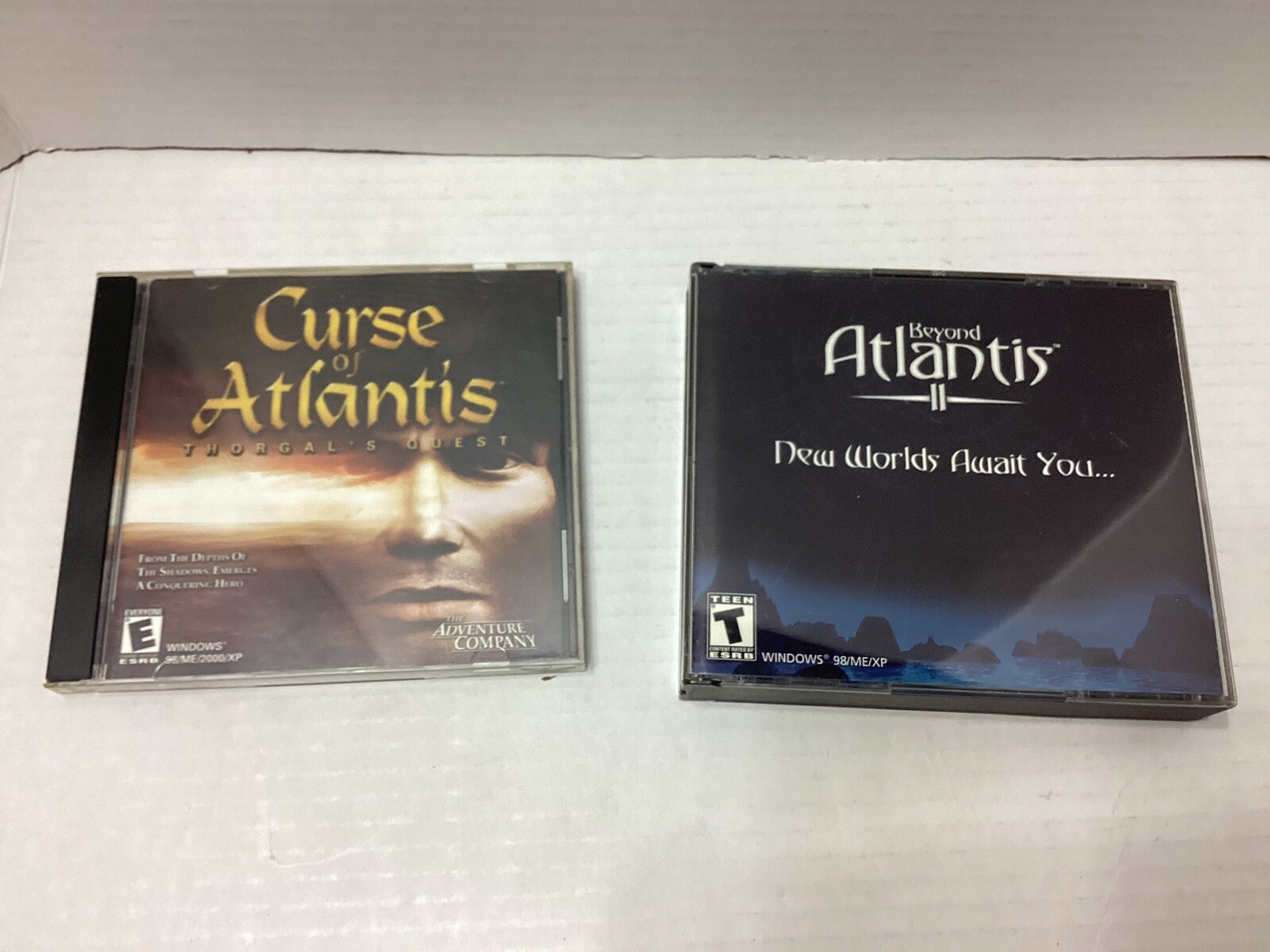 Curse of Atlantis and Beyond Atlantis II PC games The Adventure Company