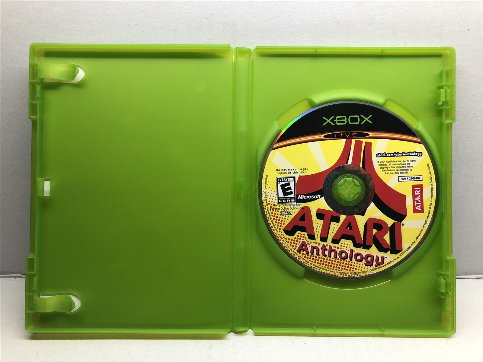 Atari Anthology (Microsoft Xbox, 2004) Clean Tested Working – Free Ship