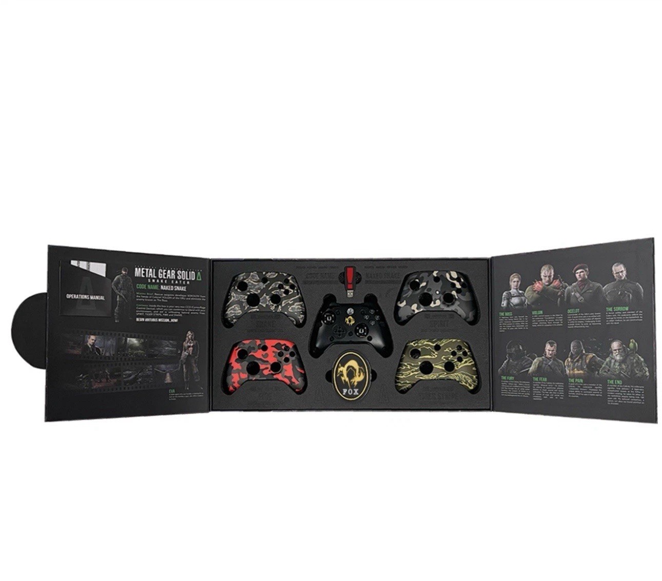 Metal Gear Solid Δ Snake Eater Konami Deluxe Limited Edition PC Controller Set