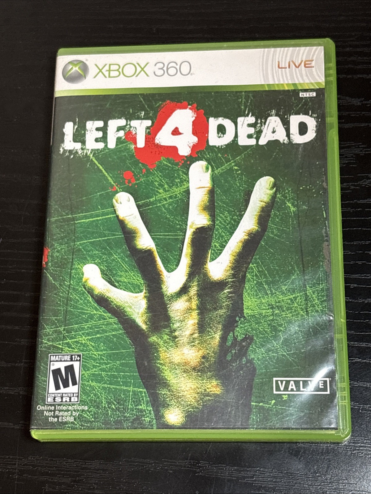 Xbox 360 Left 4 Dead Microsoft Complete CIB w/ Case, Disc and Manual – TESTED –