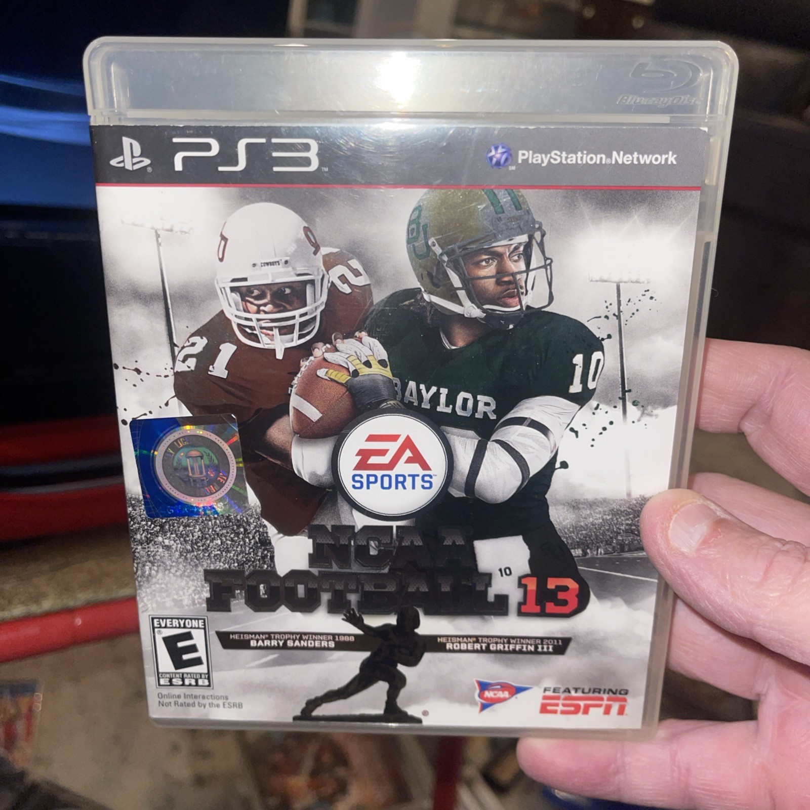 NCAA Football 13 – Sony PlayStation 3 – EA Sports No Manual PS3 Reflective Cover