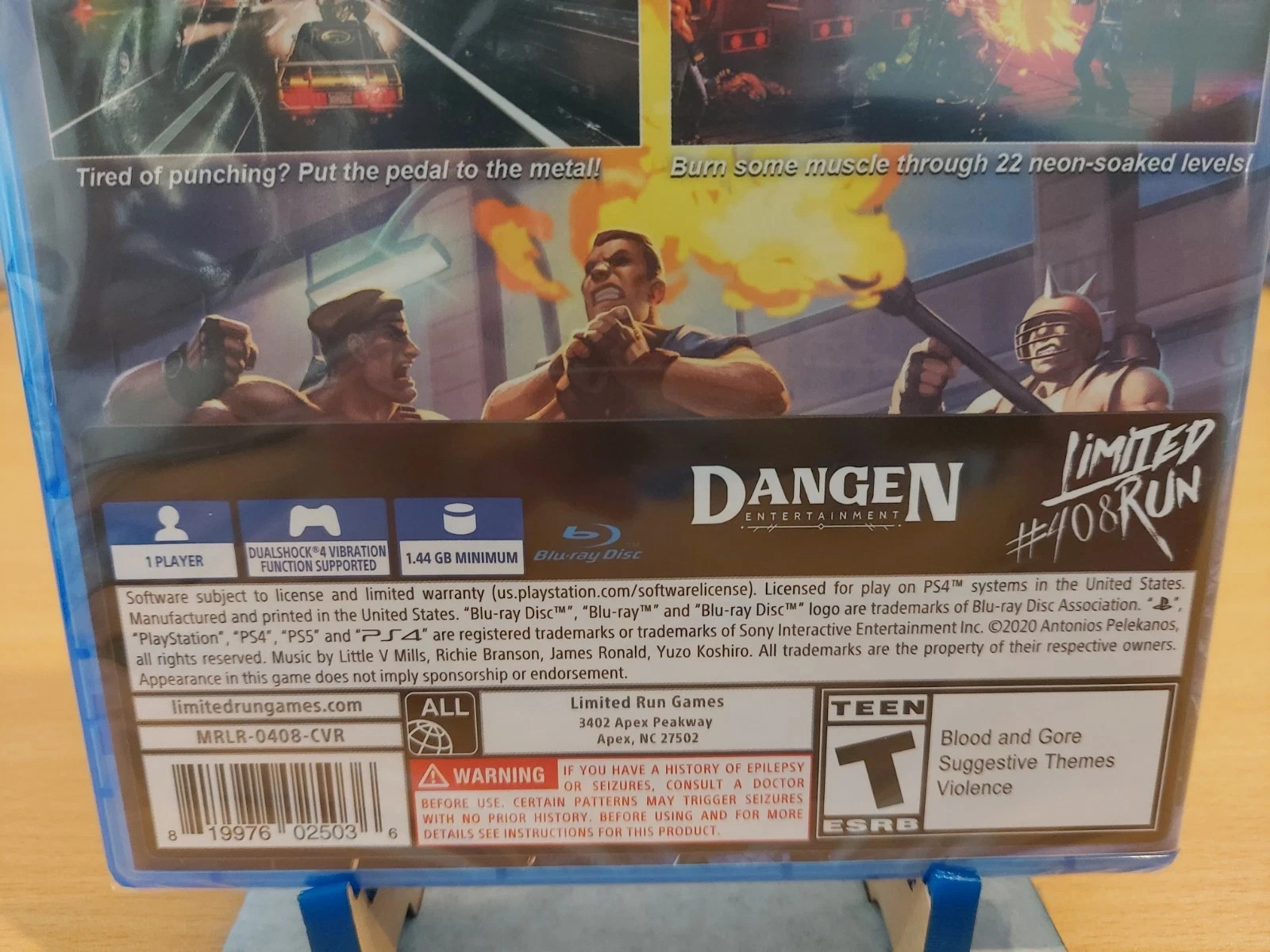 The Takeover – Sony Playstation 4 PS4 New Sealed Limited Run Games LRG #408