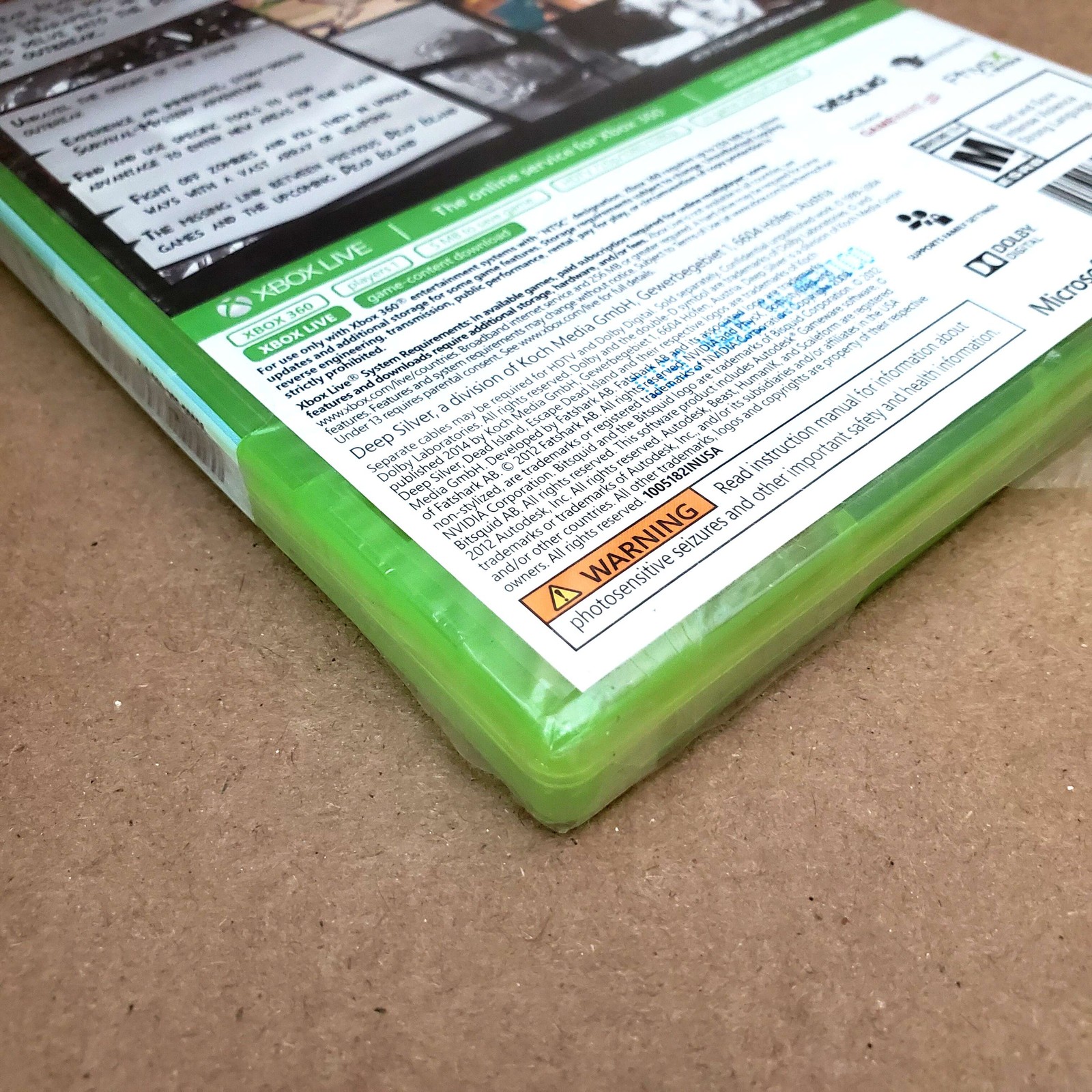 (Sealed) Escape Dead Island – Microsoft Xbox 360