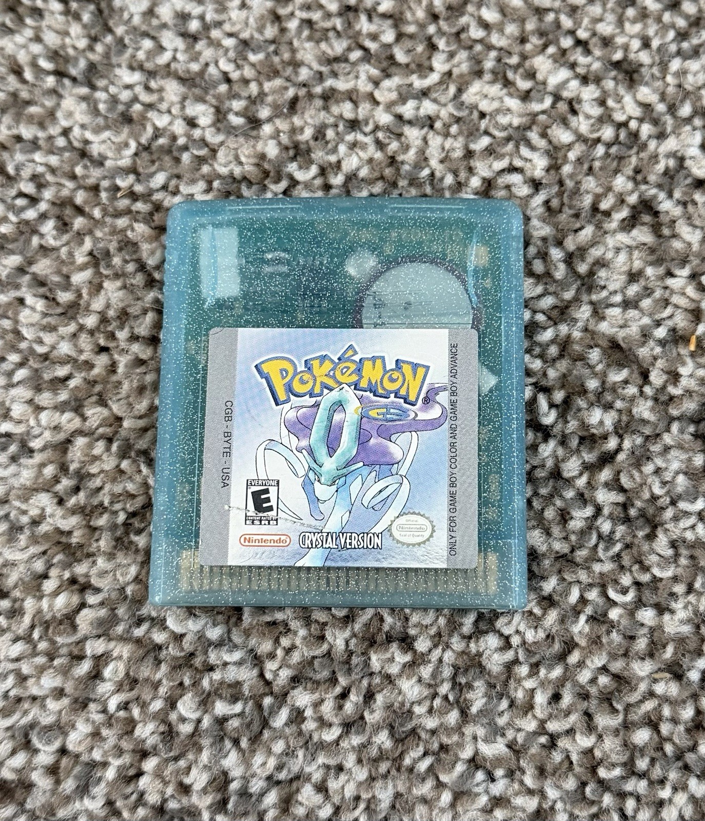 Pokemon: Crystal Version Game Boy Color 2001 Authentic Gameboy Tested