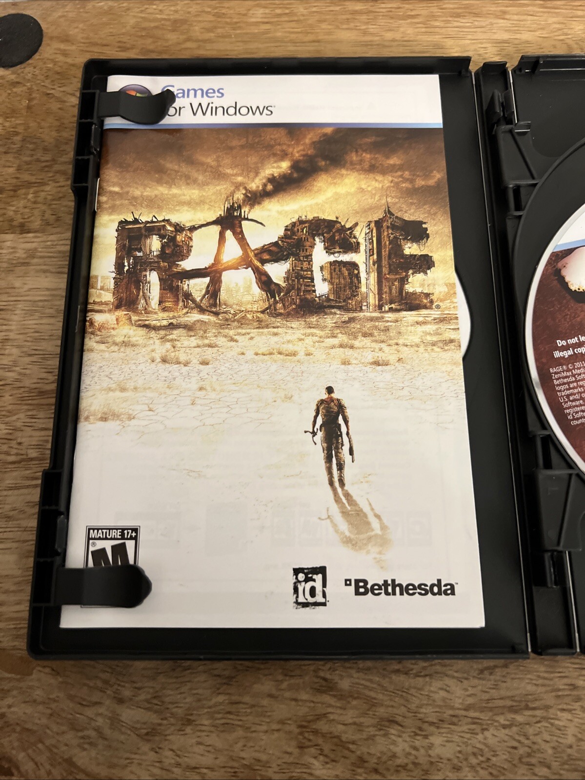 Rage Anarchy Edition Video Game Pc Cd- ROM Win M-Mature