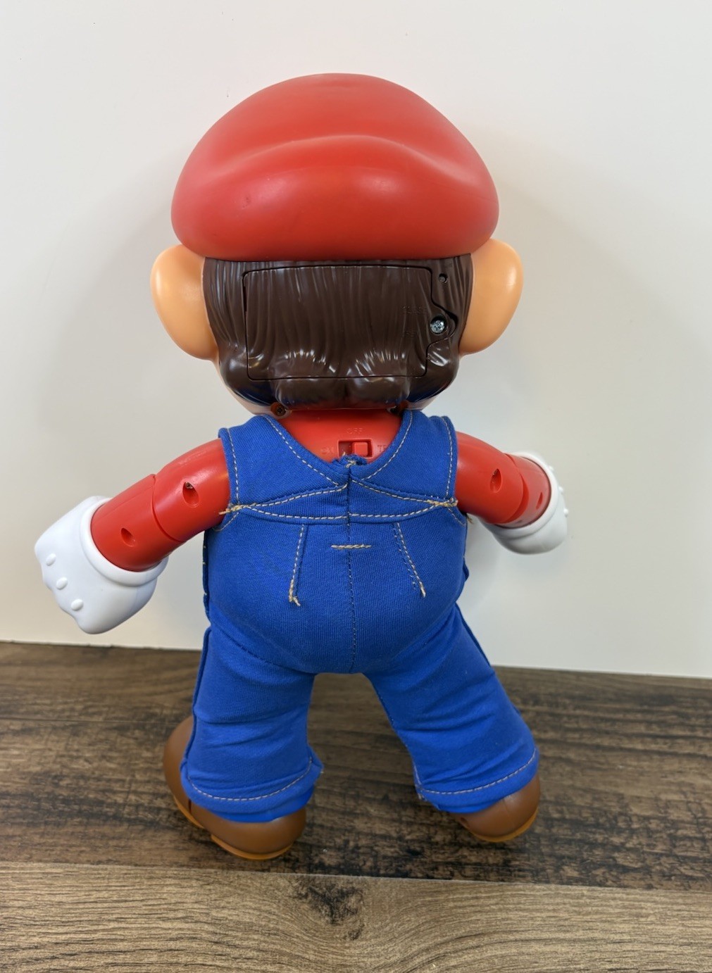 Mario Large 12” Poseable Talking Figure It’s A Me Mario Nintendo Jointed VIDEO