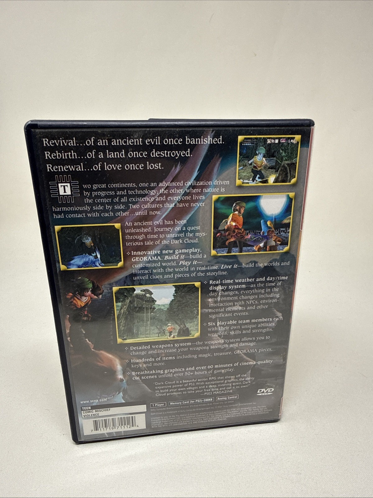 Dark Cloud (Sony PlayStation 2, 2001)