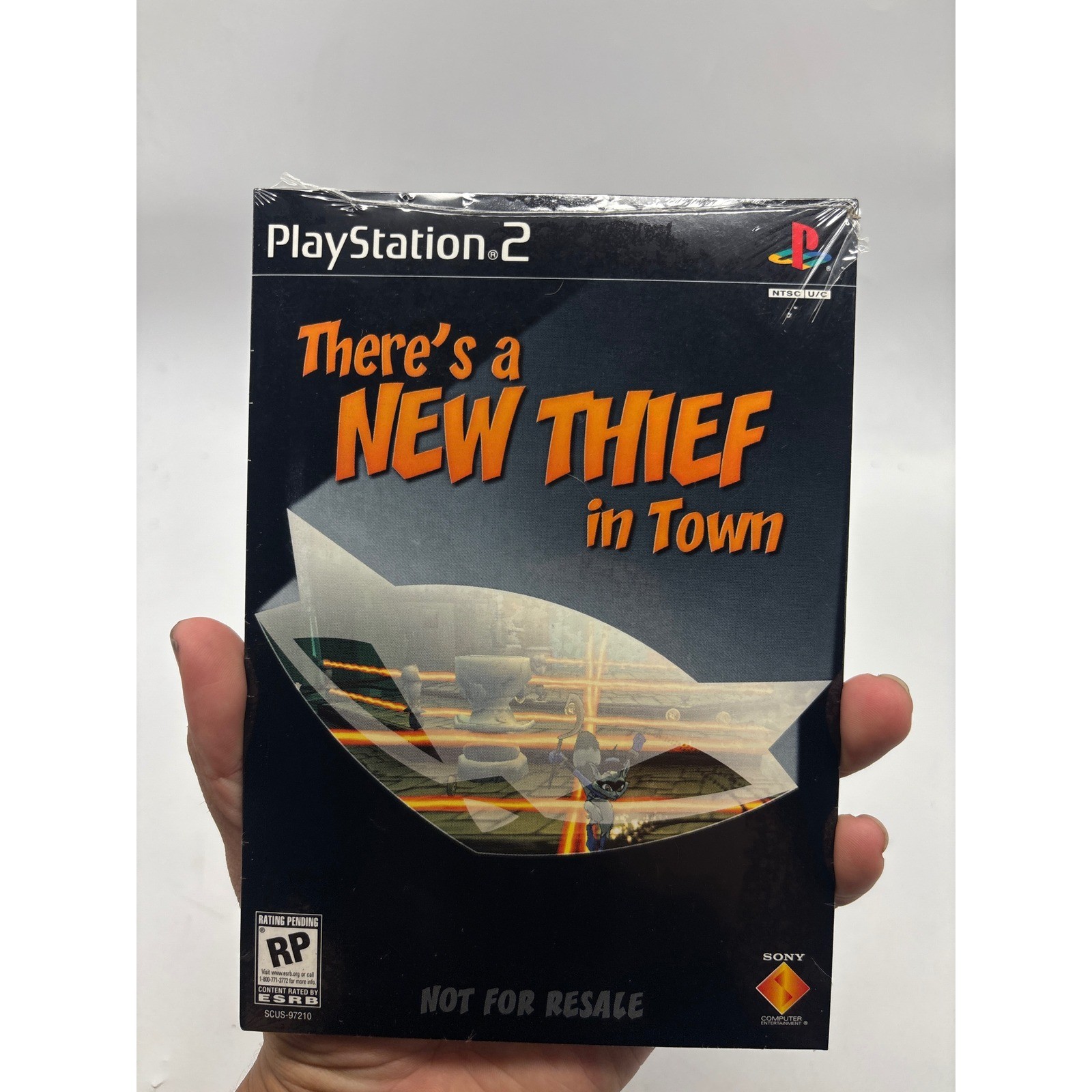 Sly Cooper and the Thievius Raccoonus PS2 Not For Resale Promo Sealed SCUS-97210