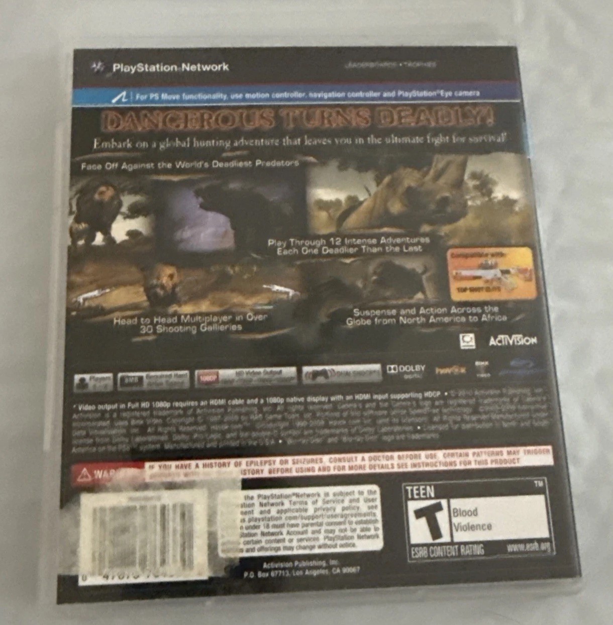 Cabela’s Dangerous Hunts 2011 (Sony PlayStation 3, 2010)