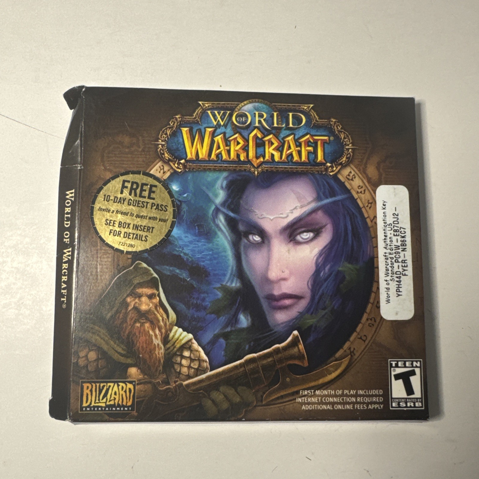 Role Playing PC Game Lot: Guild Wars & World Of Warcraft WOW Burning Crusade