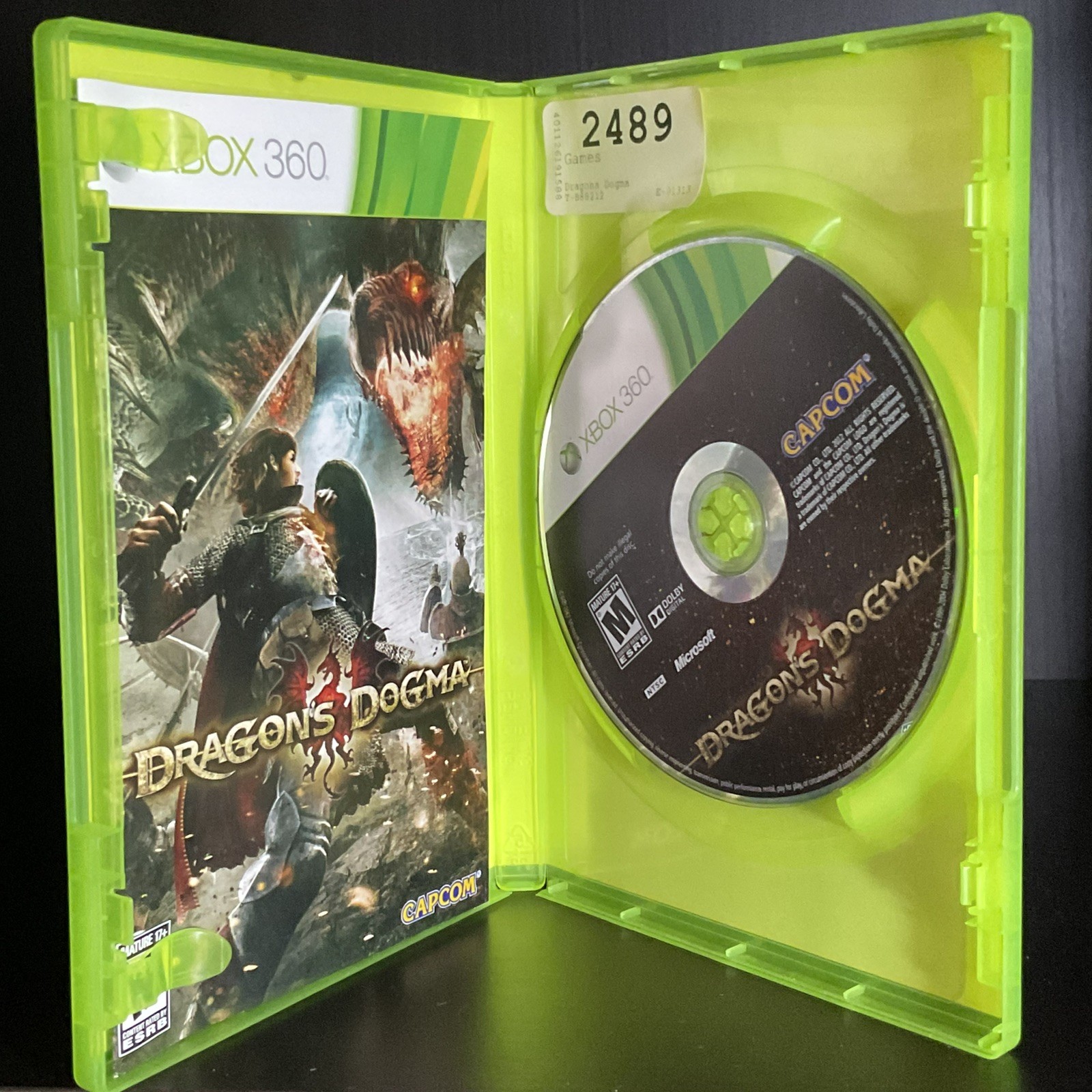 Dragon’s Dogma (Microsoft Xbox 360, 2012) Complete In Box