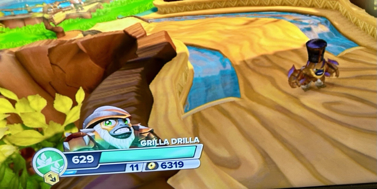 SKYLANDERS SWAP FORCE GRILLA DRILLA NIB- Fully Functional See Pictures