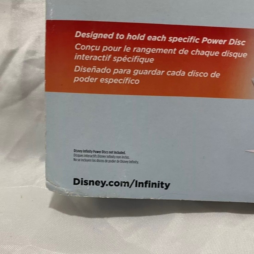 Disney Infinity 2.0 Power Disc Album Storage Case Collector Book Video Game