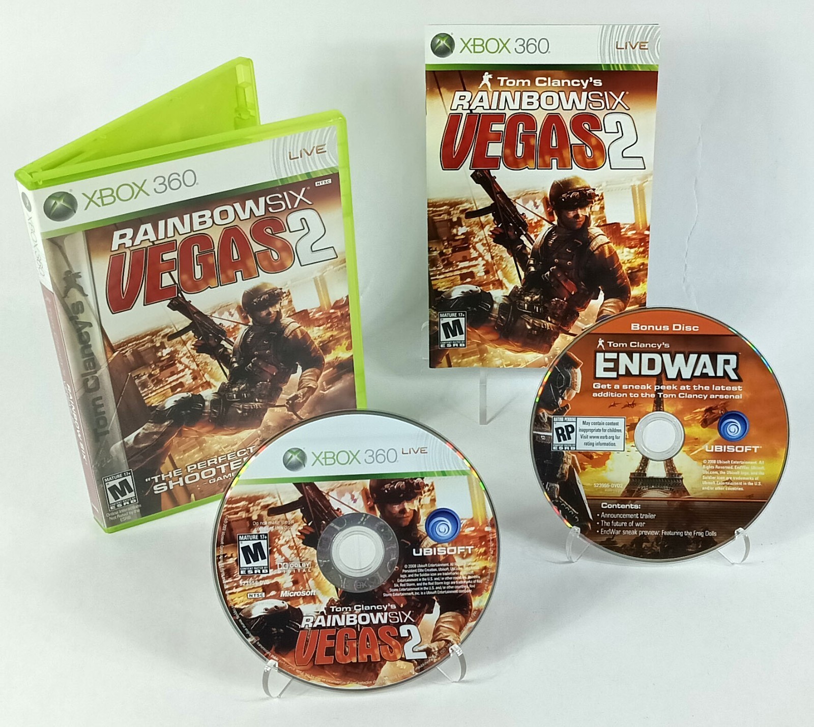 Microsoft Xbox 360 Games Tested Complete Cleaned – You Pick & Choose Video Game
