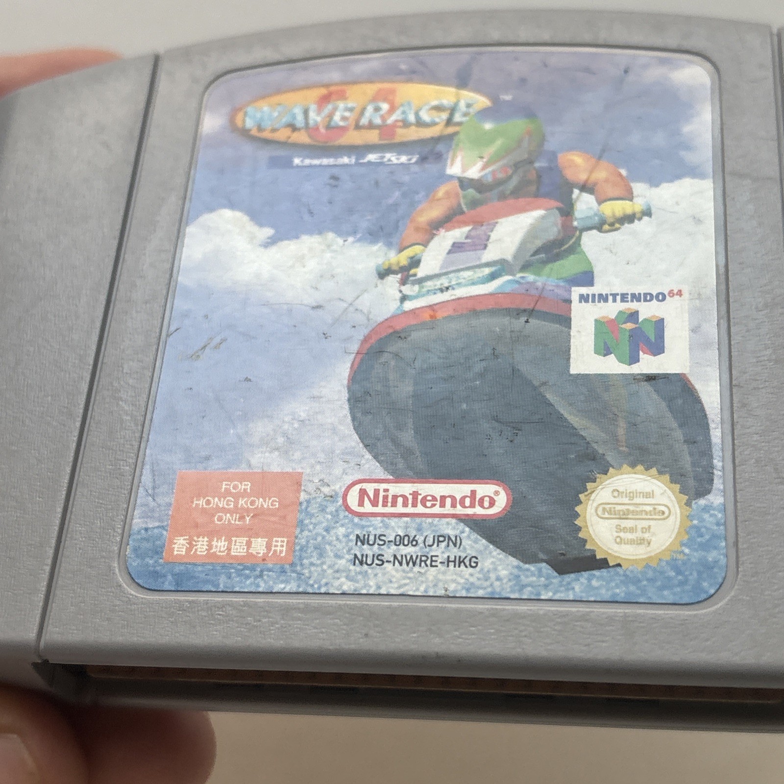 Wave Race 64 Nintendo 64 N64 Hong Kong Version Authentic Variant Tested Rare