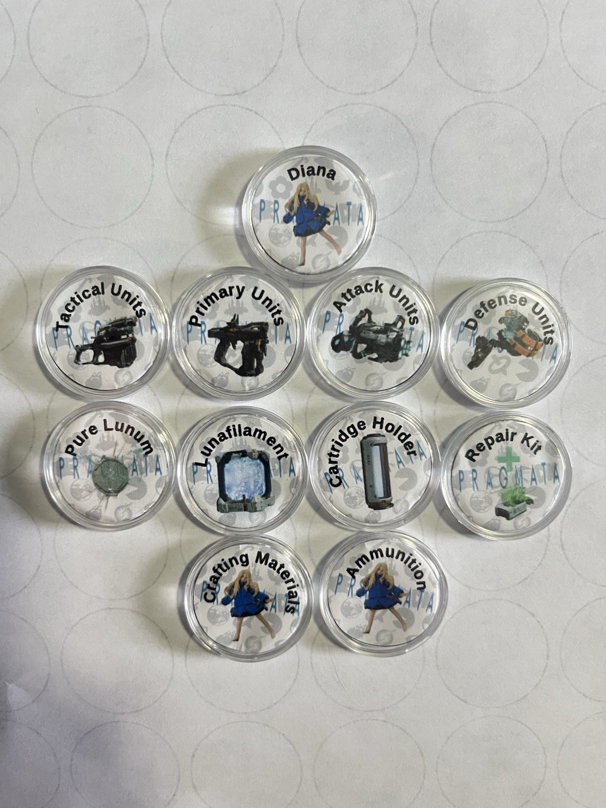 11pc Pragmata – Diana Coins for Switch 1 & 2