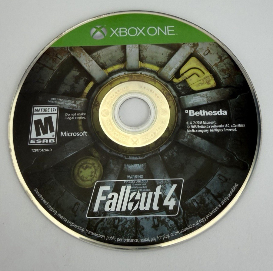FALLOUT 4 for XBOX ONE (Microsoft 2015) Disk Only
