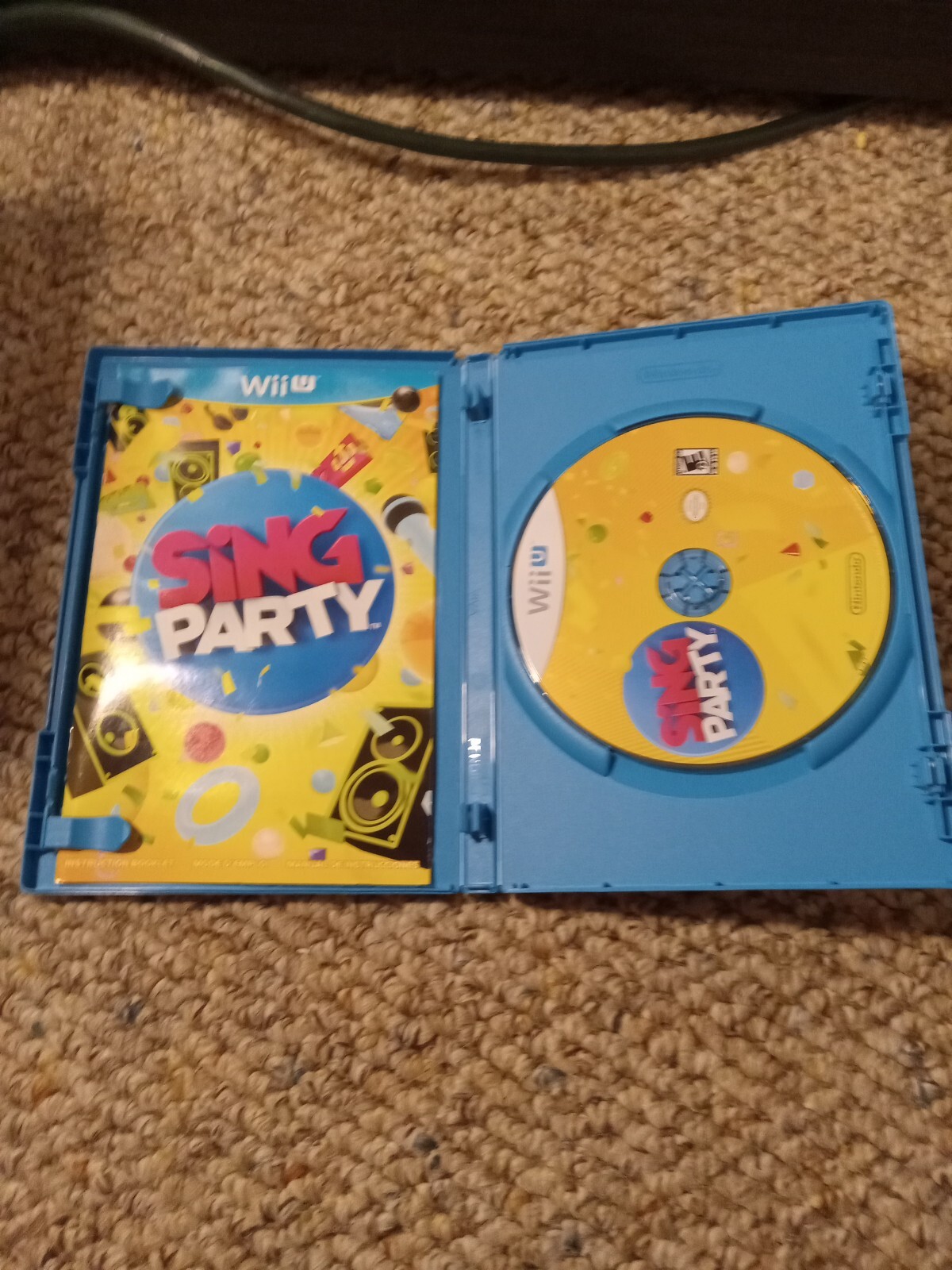 Sing Party Nintendo WiiU Wii U Video Game