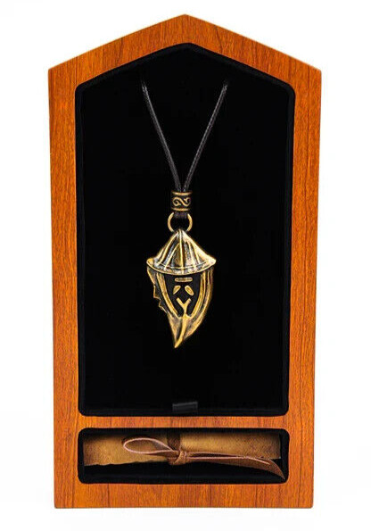 BioWare Officially Licensed Dragon Age Iron Bull Necklace Scroll Romance Bundle