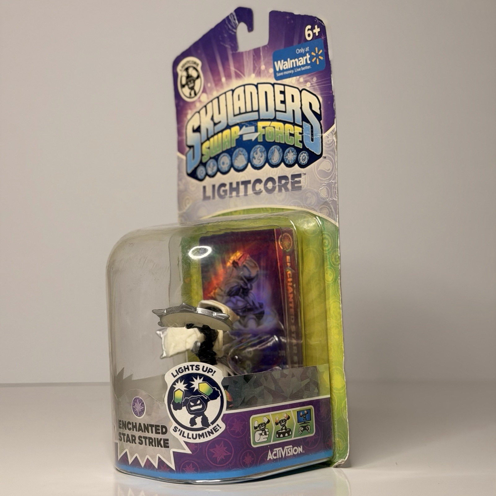 NEW Skylanders Swap Force Lightcore Enchanted Star Strike ⚠️WALMART EXCLUSIVE