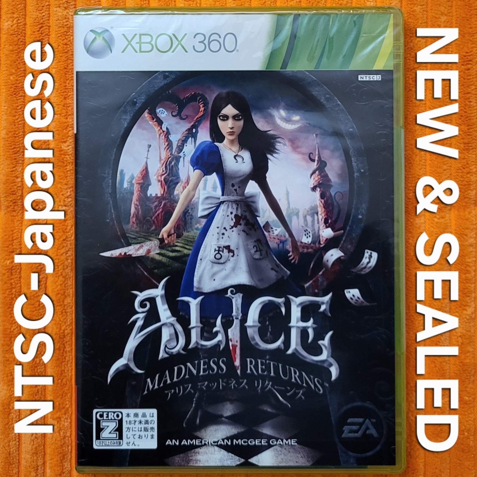 Alice Madness Returns – NTSC-Japanese XBOX 360 – NEW & SEALED