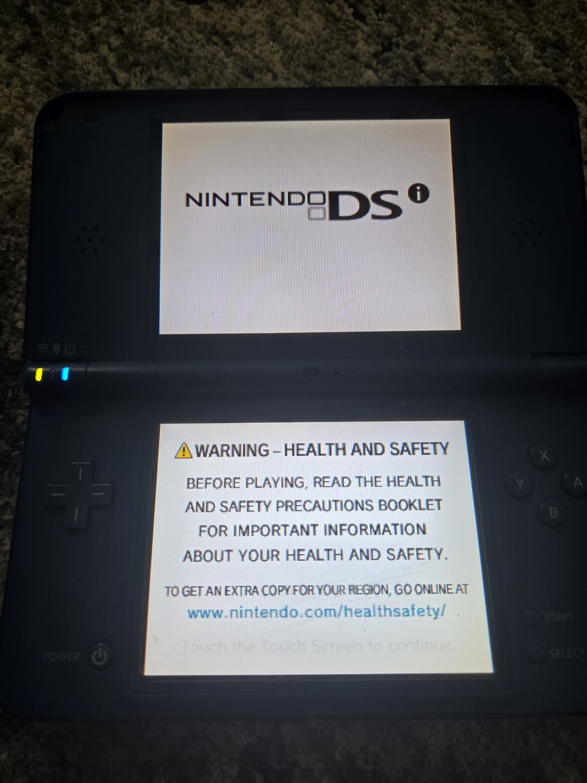 Nintendo DSi xl parts or repair (tested, not working, battery not included)