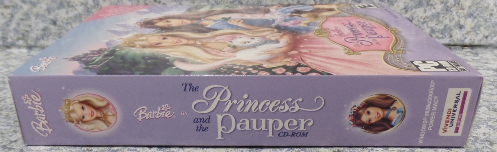 Video Game PC Barbie As The Princess And The Pauper #5 NEW see pics