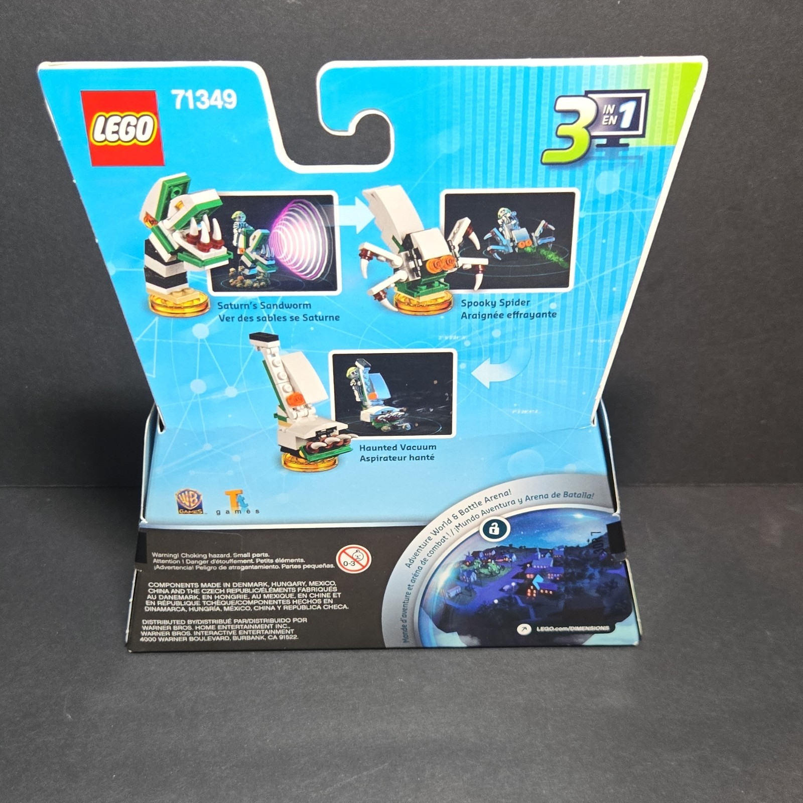 LEGO Dimensions Beetlejuice & Sandworm Character Figure Pack 3-in-1 71349