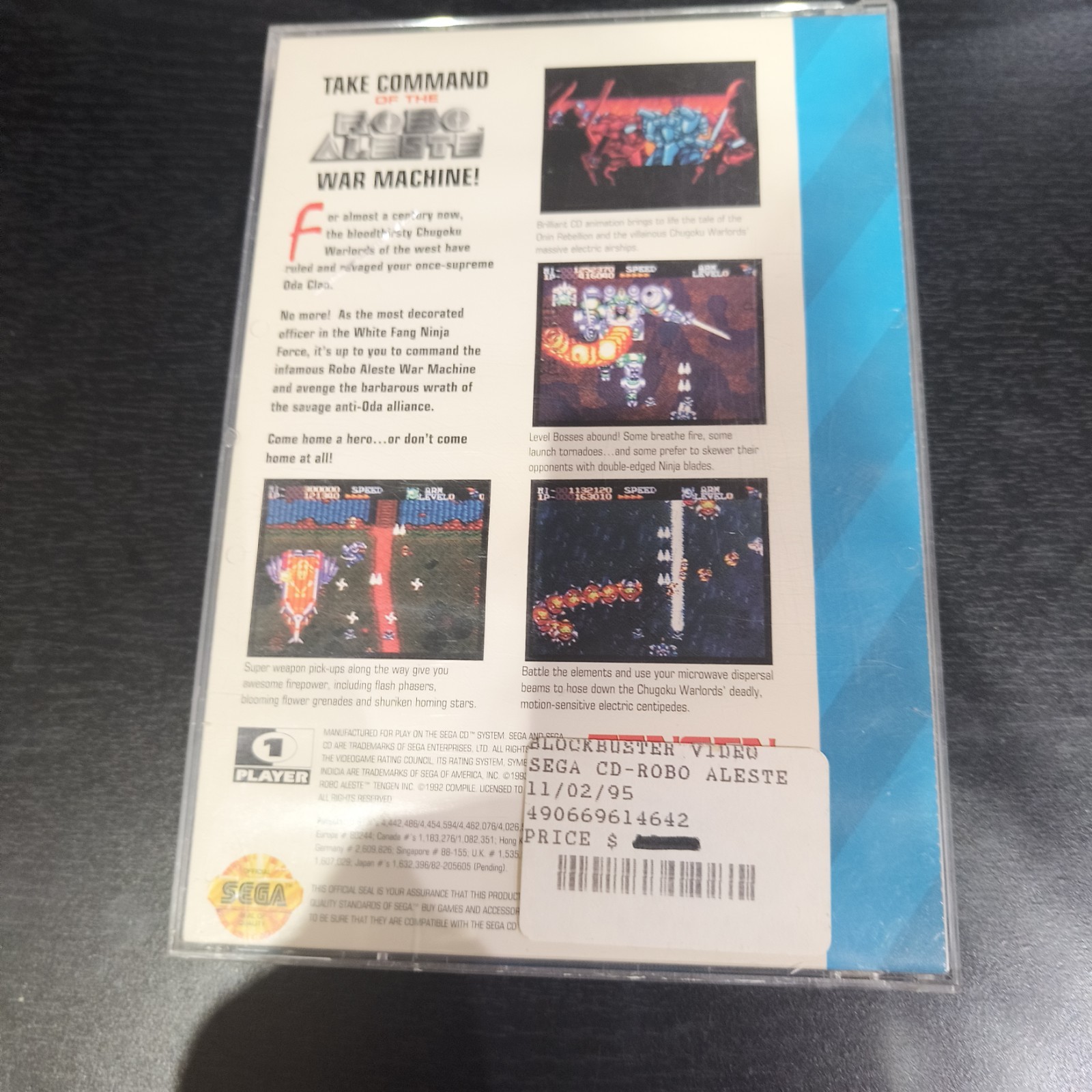 Robo Aleste (Sega CD, 1993)