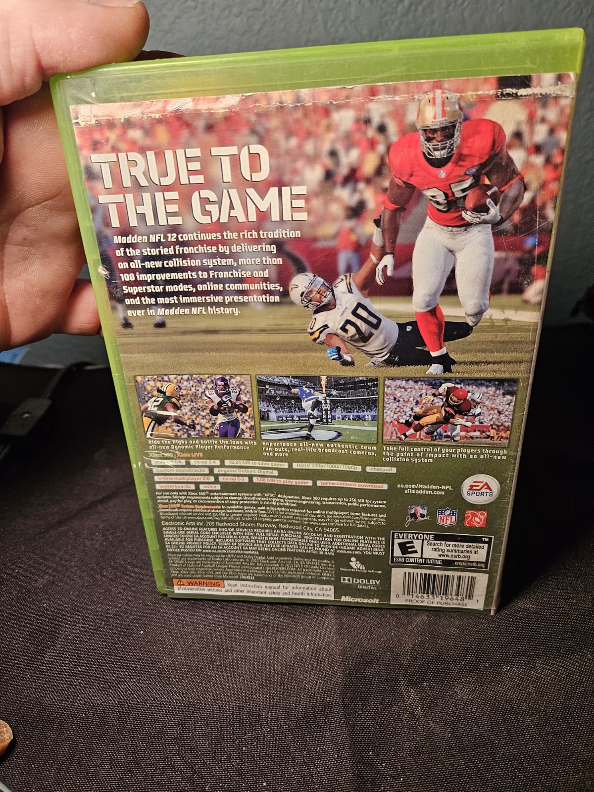 Madden NFL 12 (Microsoft Xbox 360, 2011)