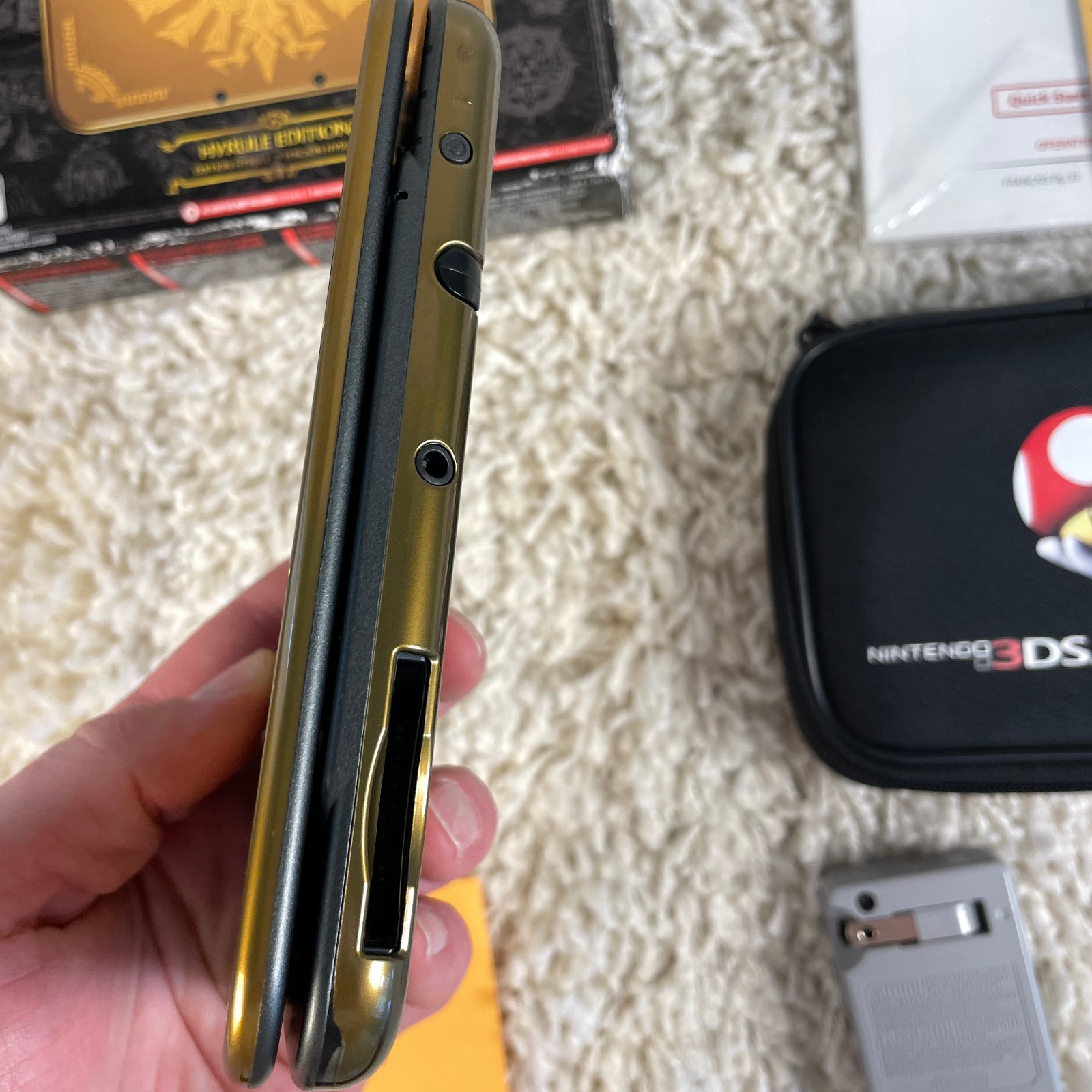 Nintendo New 3DS XL Zelda Hyrule Edition Handheld System RED-001 DUAL IPS in Box
