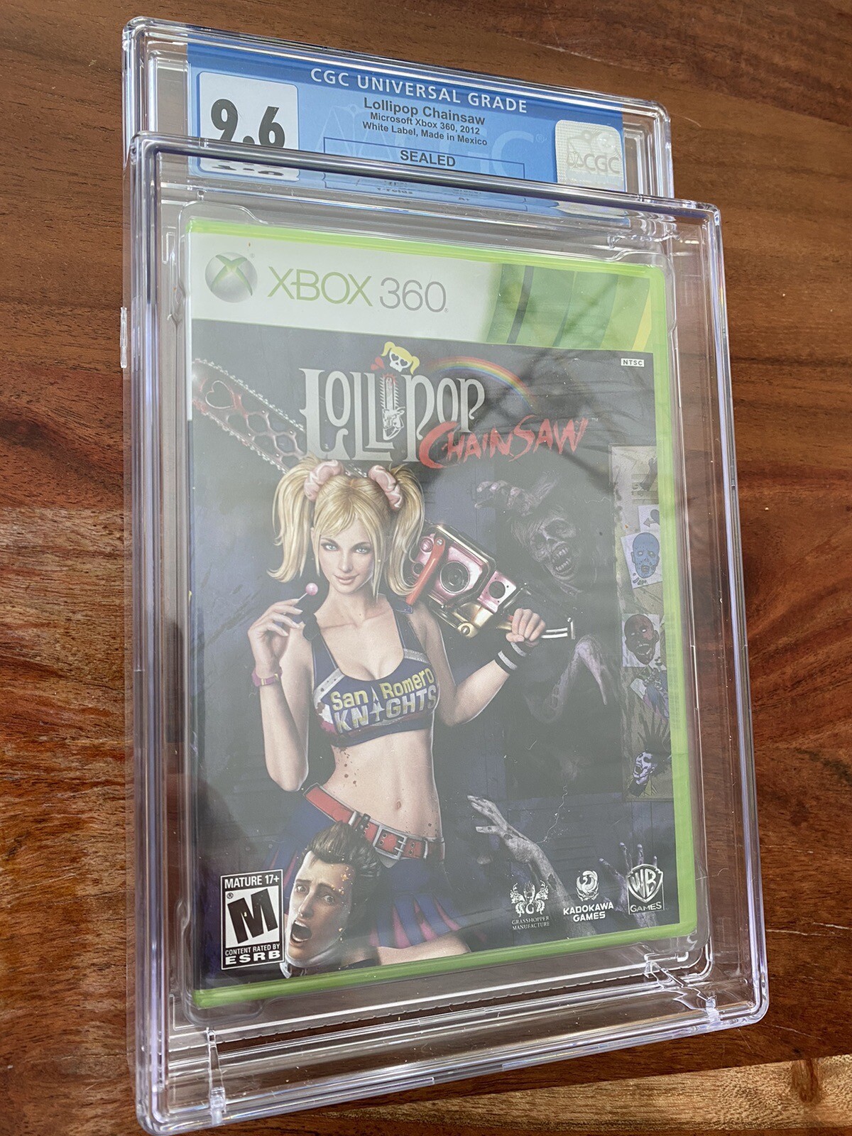 9.6 CGC! A+ Seal – Lollipop Chainsaw (Microsoft Xbox 360, 2012) – Rare, Mint