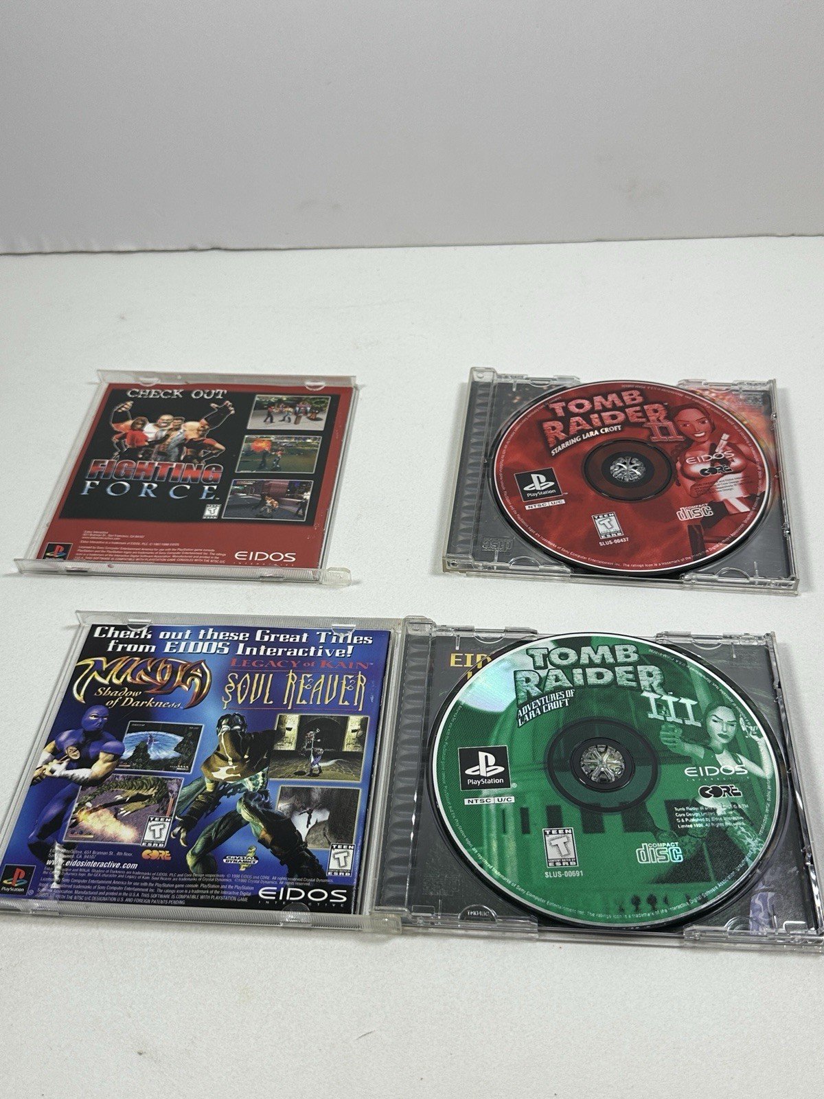 Tomb Raider 2 & 3 Ps1 – Black Label Tested!