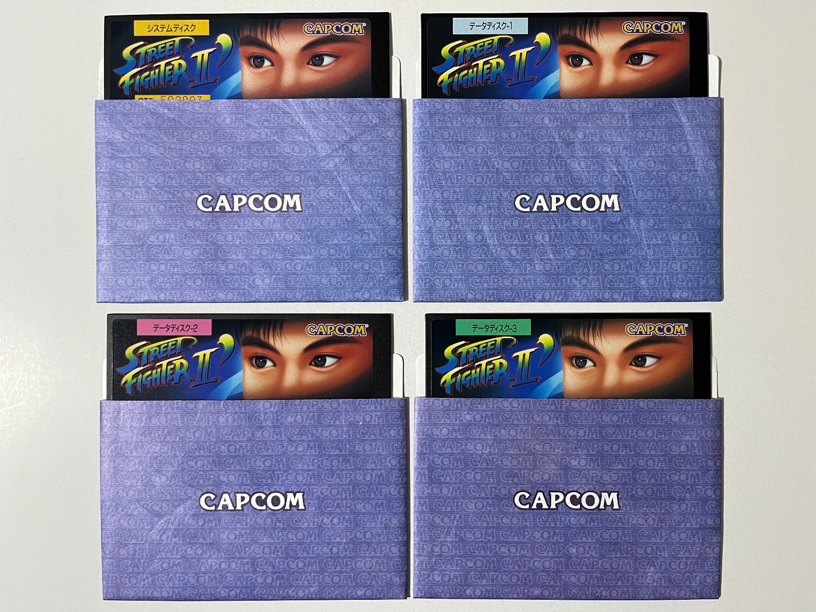 Street Fighter II’ Champion Edition + CPS Fighter PC Adapter Sharp X68000 Japan