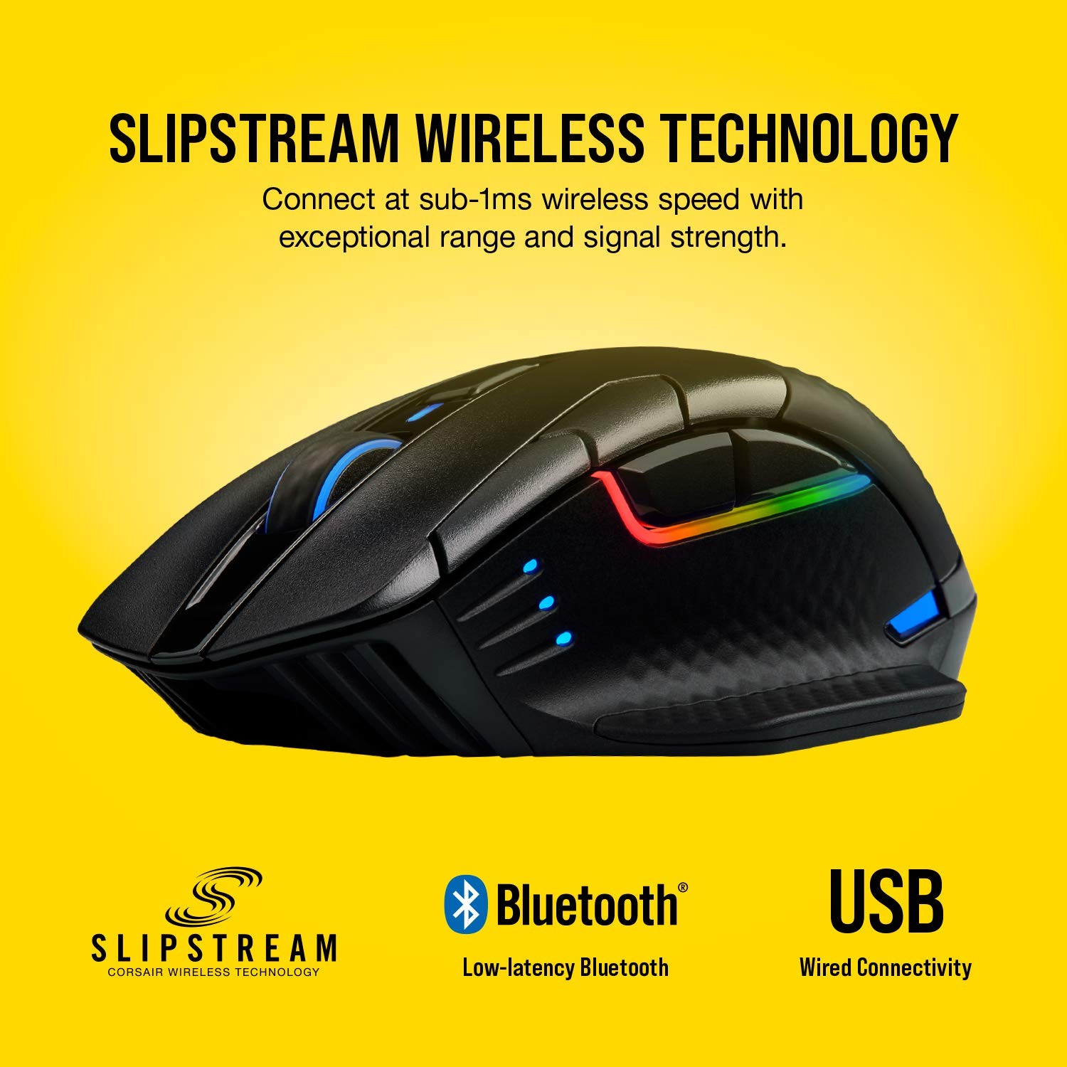 Corsair Dark Core Rgb Pro Wireless/Wired Fps Moba Gaming Mouse 18000 Dpi