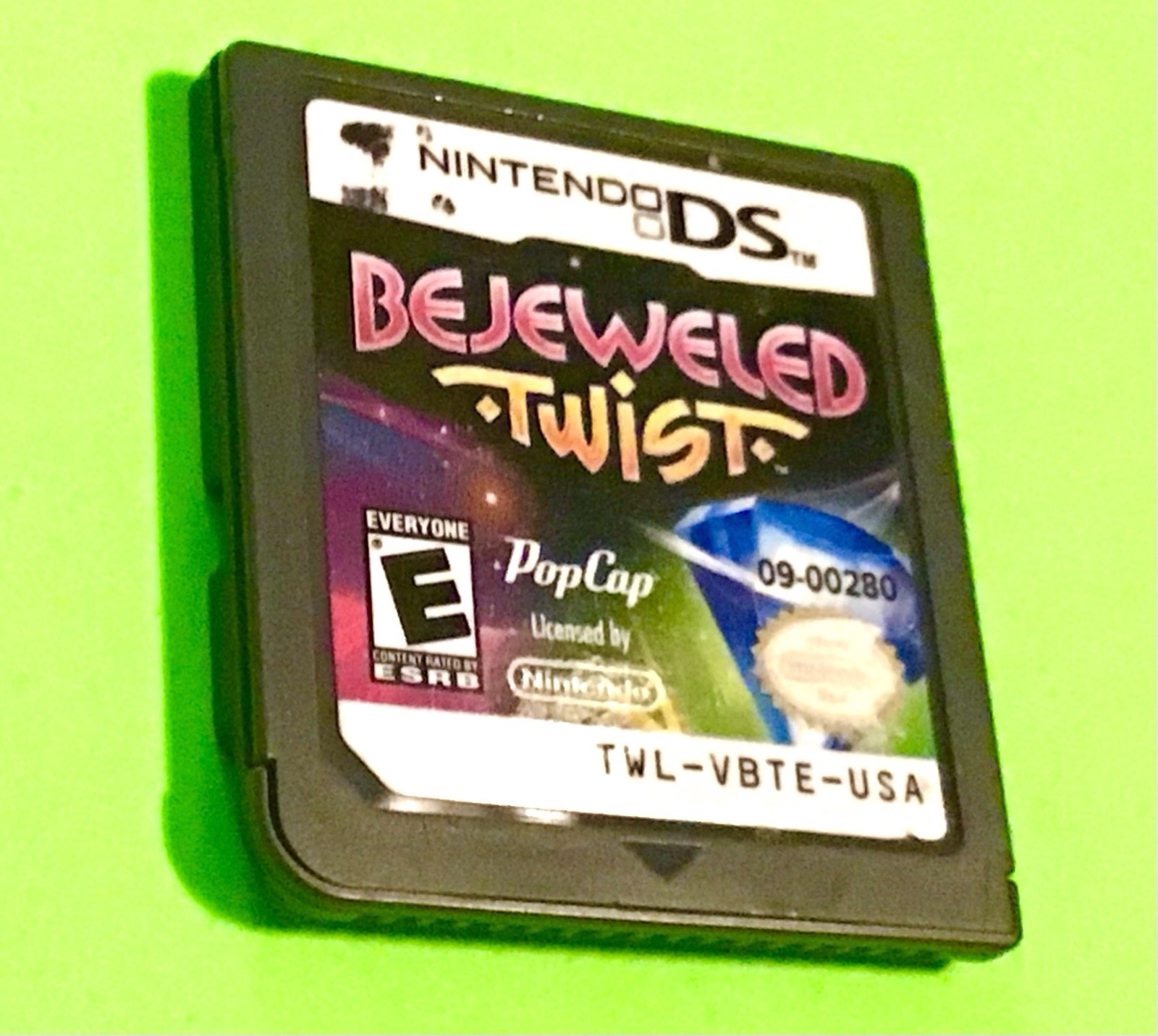 Bejeweled Twist Nintendo DS 2010 Video Game Cartridge Only Working