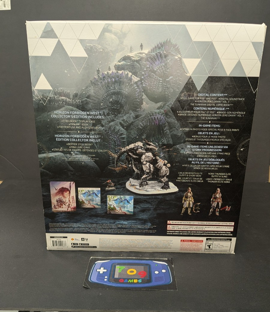 Horizon 2 Forbidden West Collector’s Edition – Tremortusk and Aloy Statues