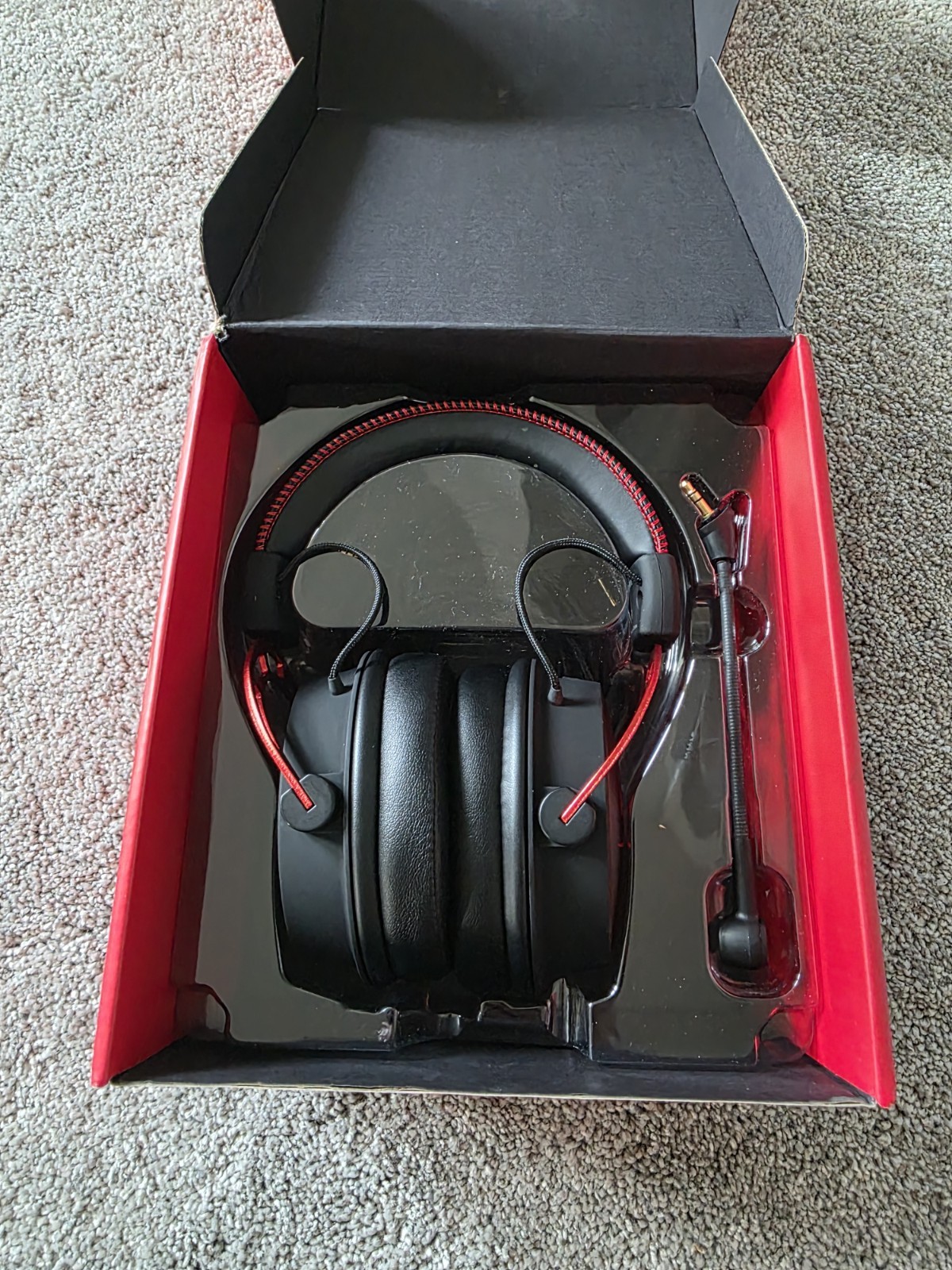 HyperX Cloud Alpha Gaming Headset Black/Red, 3.5mm Jack, Detachable Cable