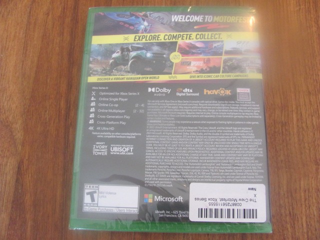 NEW The Crew Motorfest Microsoft Xbox Series X Xbox One Sealed Video Game Cars $