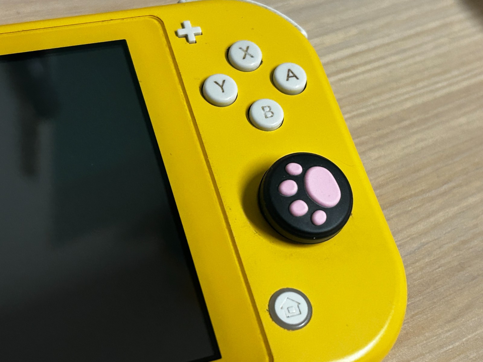 Nintendo Switch Lite Yellow Handheld Console 32GB Custom Sticks OEM Charger